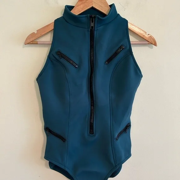 Magicsuit By Miraclesuit Size 10 Scuba Coco One Piece Swimsuit In Palm Teal - Picture 3 of 10